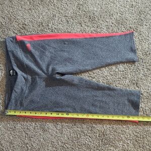 Gray and Pink Womens Leggings Size Large